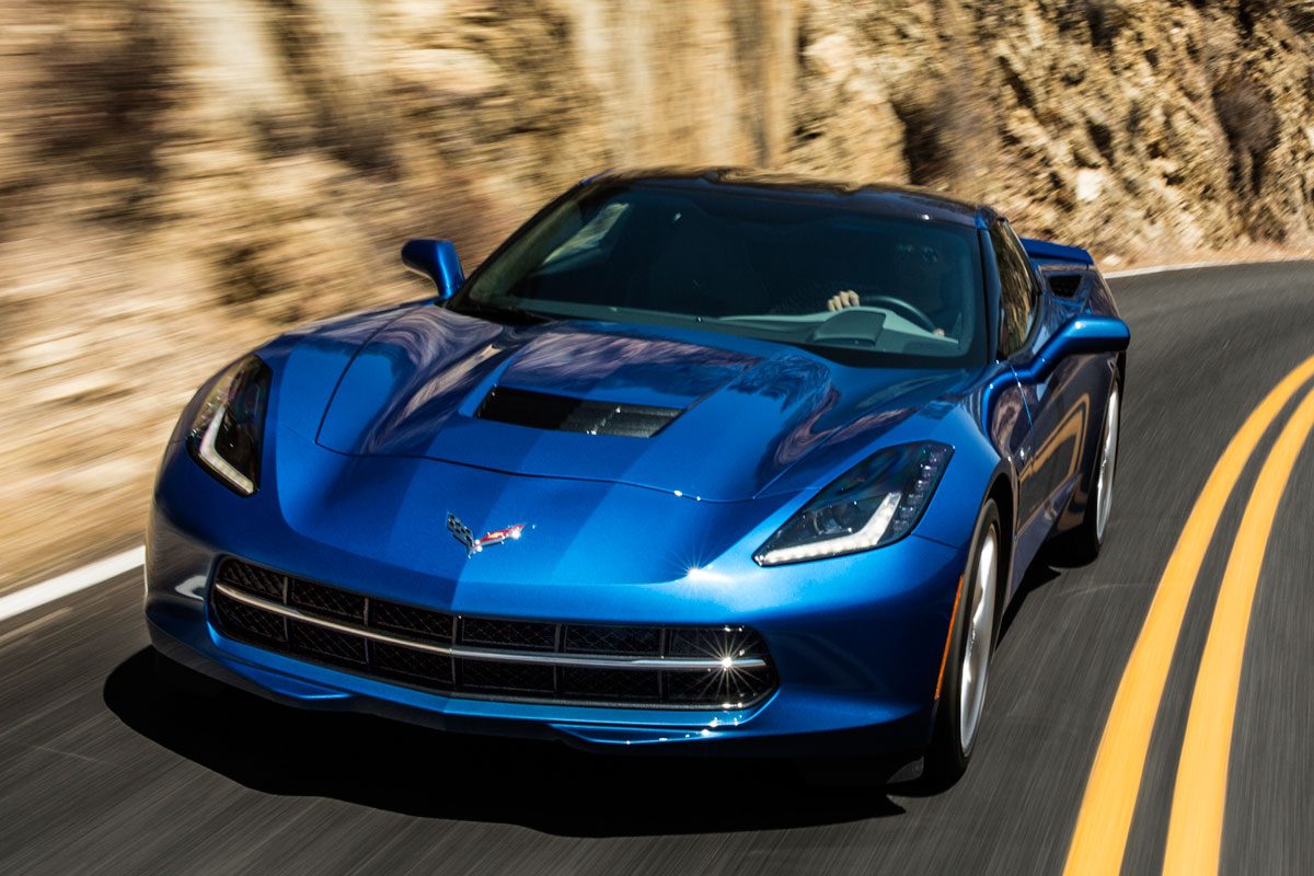 Chevrolet Corvette Stingray · أزرق — الصورة 5
